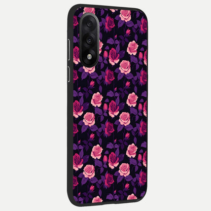  Rose Garden Twilight back cover For Oneplus Nord 5 slim fit glass case with vibrant aesthetic design