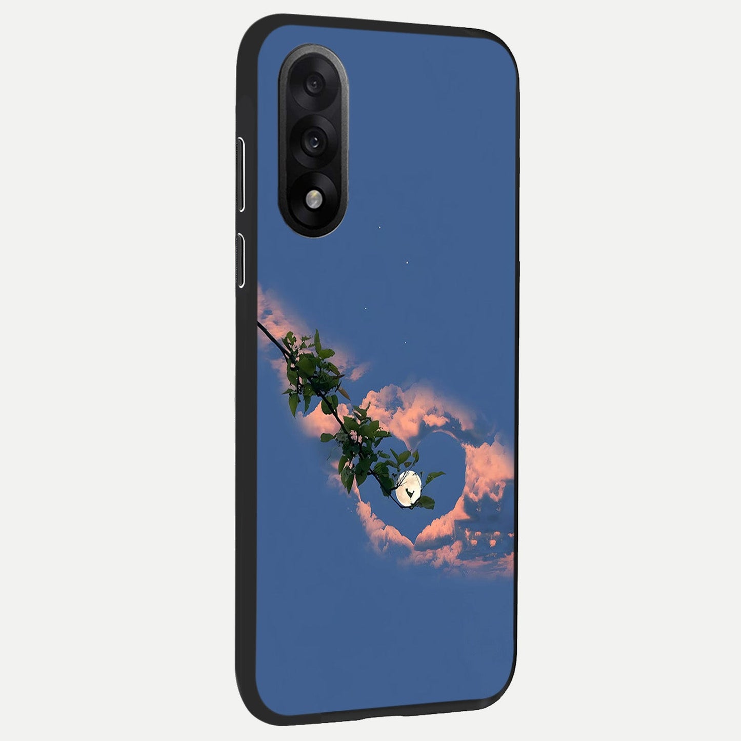  Sky Under Tree back cover For Oneplus Nord 5 slim fit glass case with vibrant aesthetic design