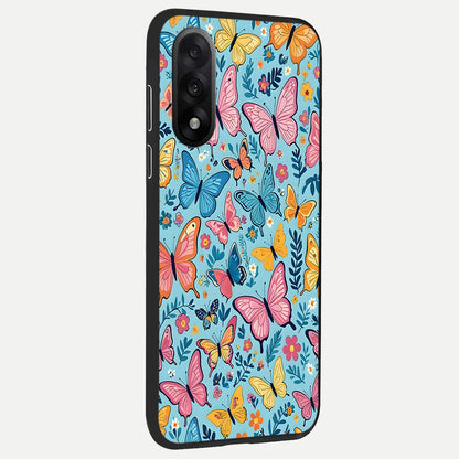  Spring Wing Garden back cover For Oneplus Nord 5 slim fit glass case with vibrant aesthetic design