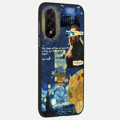  Starry Dream Vision back cover For Oneplus Nord 5 slim fit glass case with vibrant aesthetic design