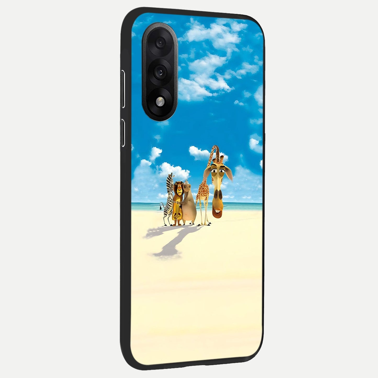  Tropical Fun Squad back cover For Oneplus Nord 5 slim fit glass case with vibrant aesthetic design