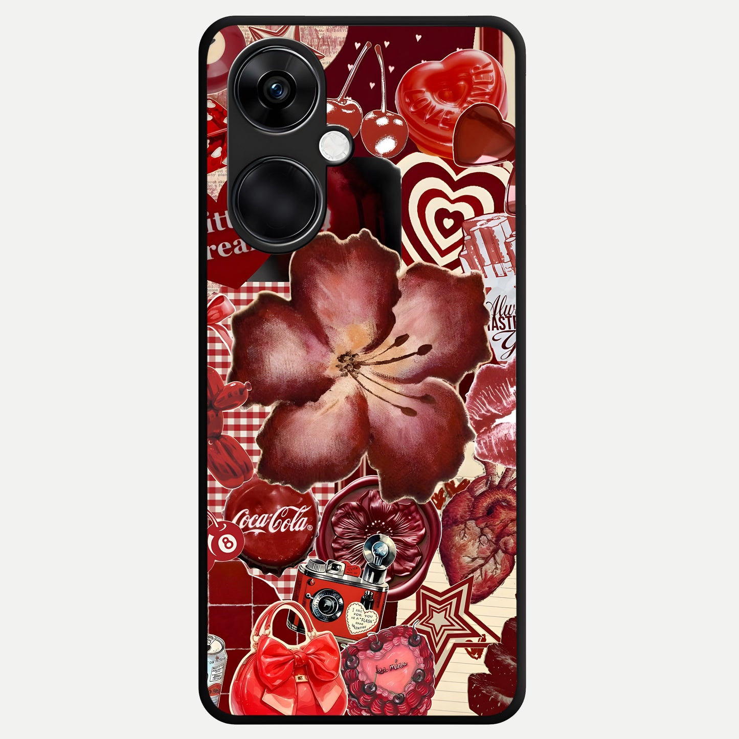  Aesthetic Little Freak Glass Case For Oneplus Nord CE3 back cover – full design glossy printed glass finish