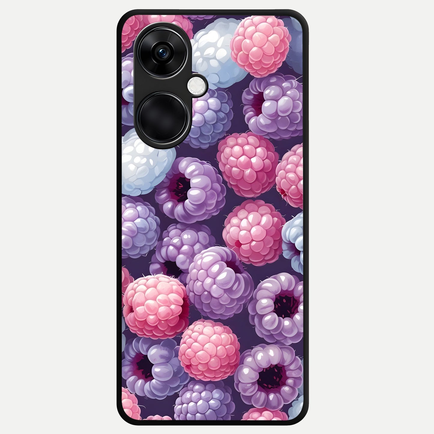  Berry Candy Pop Glass Case For Oneplus Nord CE3 back cover – full design glossy printed glass finish