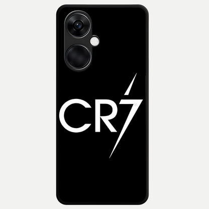  CR7 Elite Strike Glass Case For Oneplus Nord CE3 back cover – full design glossy printed glass finish
