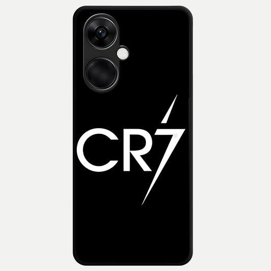  CR7 Elite Strike Glass Case For Oneplus Nord CE3 back cover – full design glossy printed glass finish