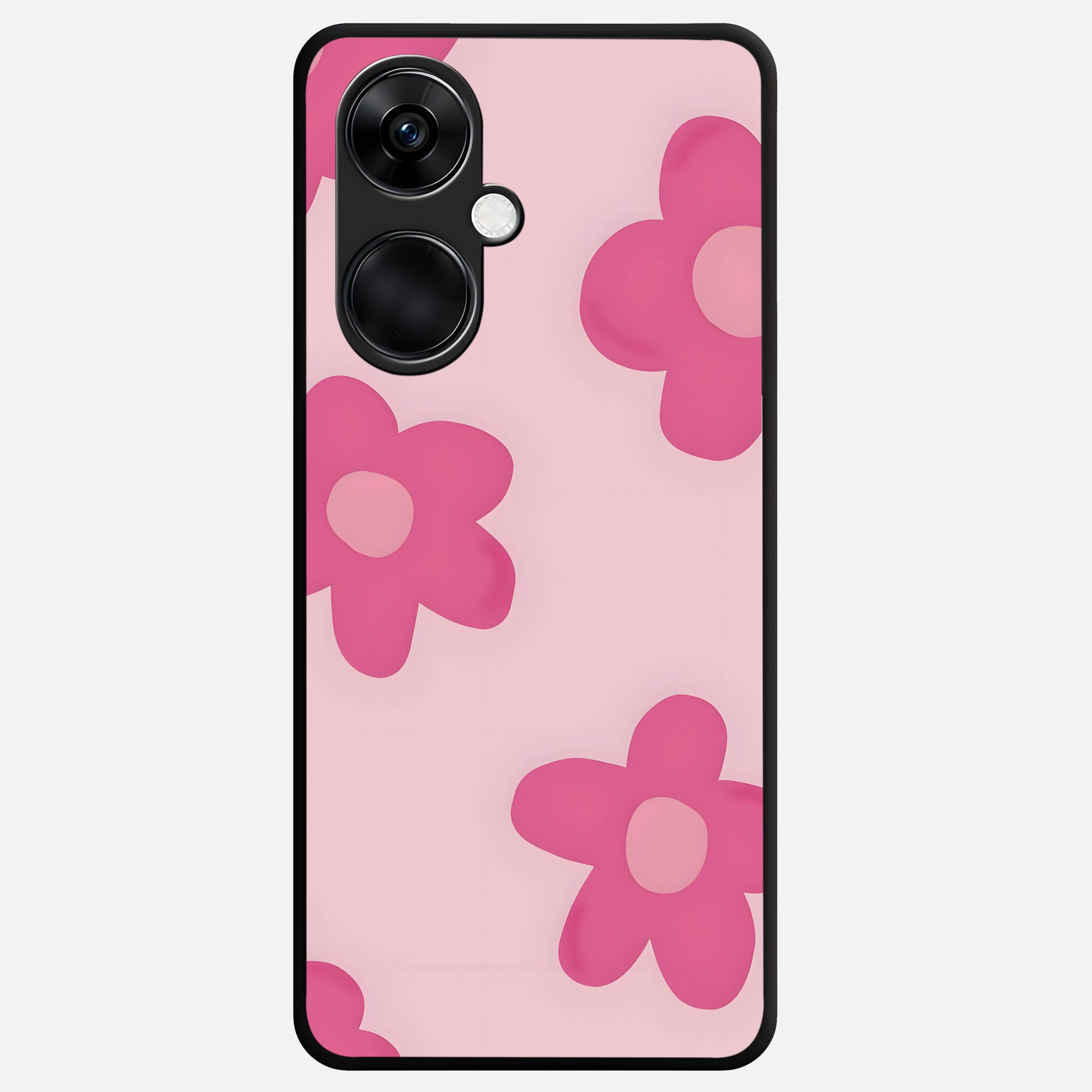  Candy Bloom Dreams Glass Case For Oneplus Nord CE3 back cover – full design glossy printed glass finish