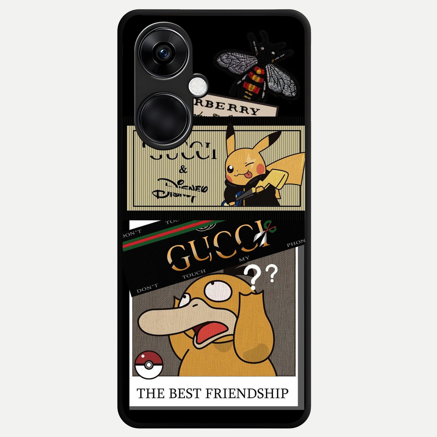  Cartoon Brand Play Mashup Glass Case For Oneplus Nord CE3 back cover – full design glossy printed glass finish