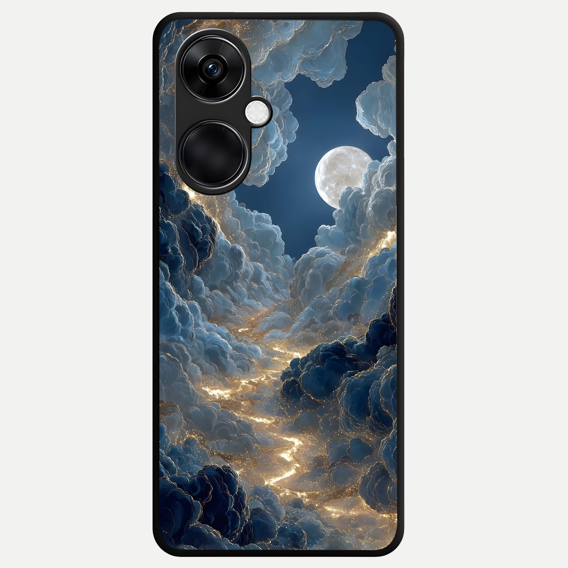  Celestial Cloud Road Glass Case For Oneplus Nord CE3 back cover – full design glossy printed glass finish