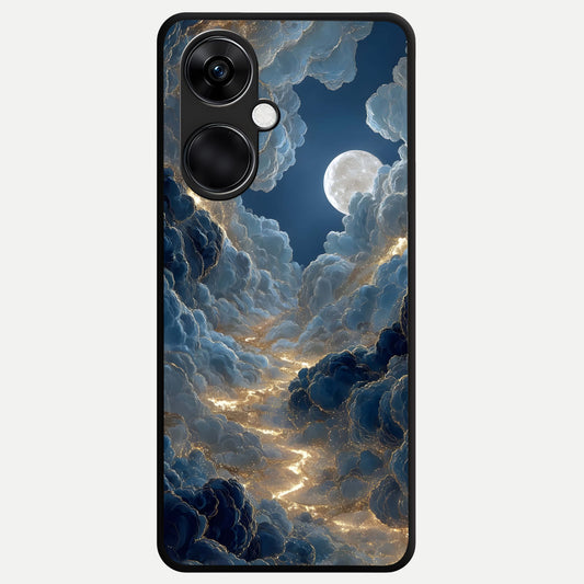  Celestial Cloud Road Glass Case For Oneplus Nord CE3 back cover – full design glossy printed glass finish