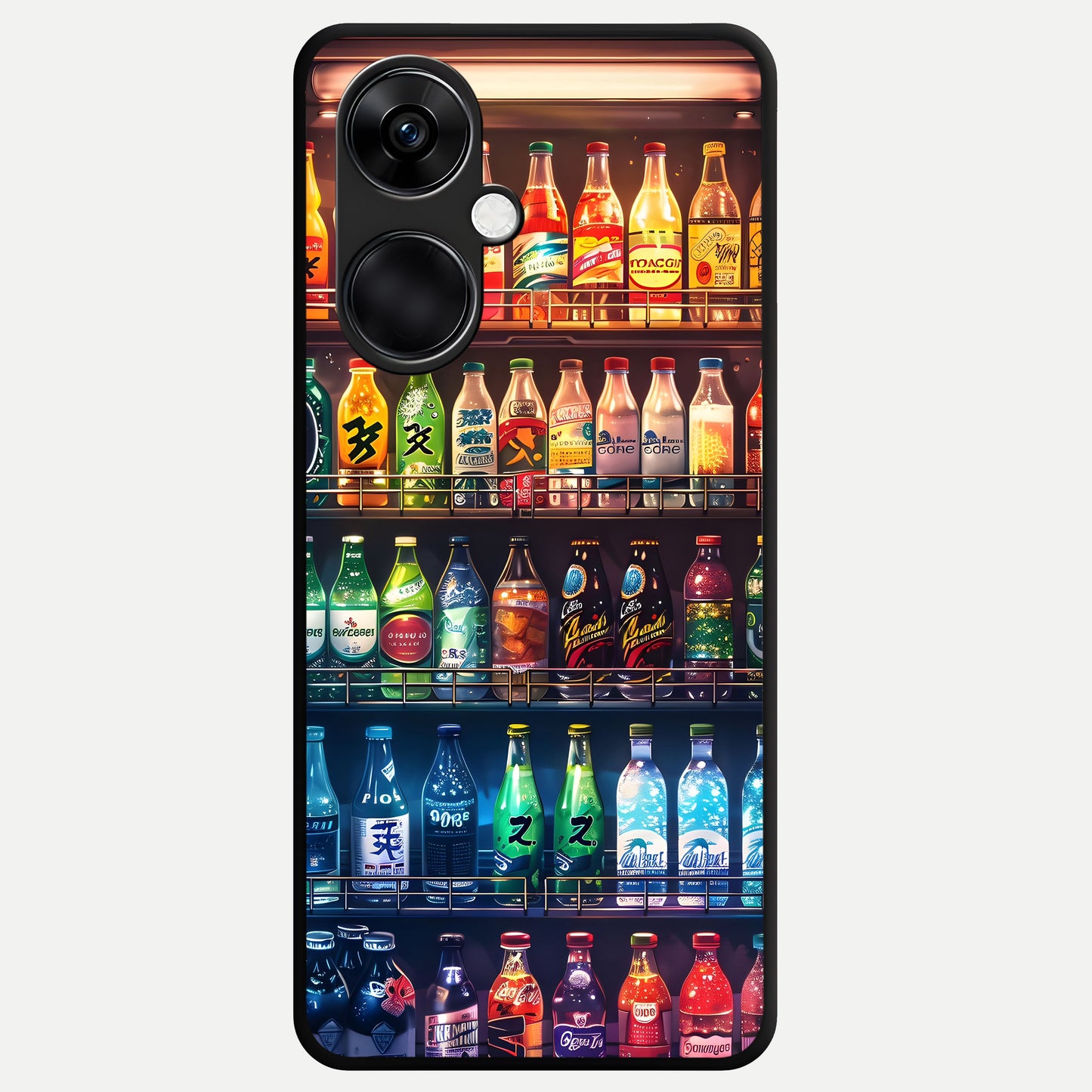  Colorfull Tree Glass Case For Oneplus Nord CE3 back cover – full design glossy printed glass finish