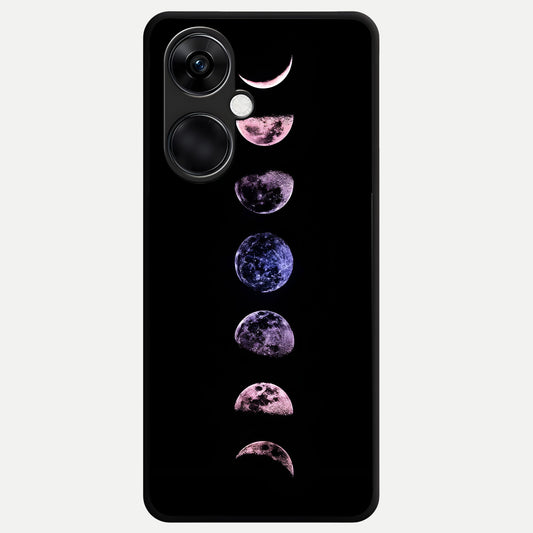  Crimson All Planets Glass Case For Oneplus Nord CE3 back cover – full design glossy printed glass finish