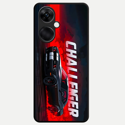  Crimson Challenger Fury Glass Case For Oneplus Nord CE3 back cover – full design glossy printed glass finish