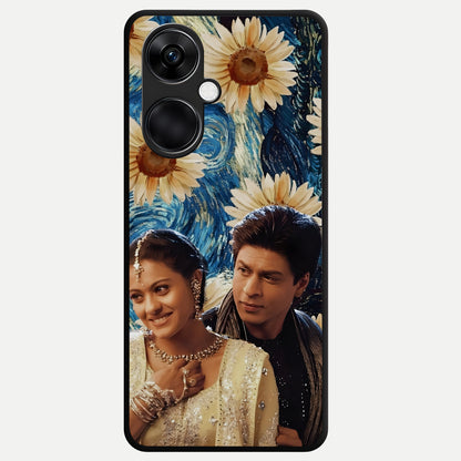  Eternal Love Story Glass Case For Oneplus Nord CE3 back cover – full design glossy printed glass finish