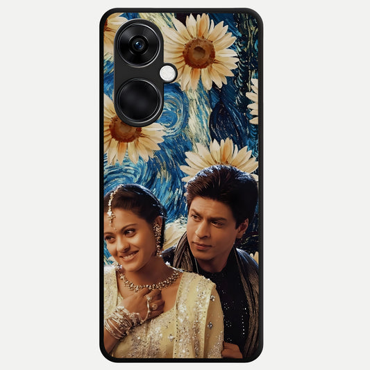  Eternal Love Story Glass Case For Oneplus Nord CE3 back cover – full design glossy printed glass finish