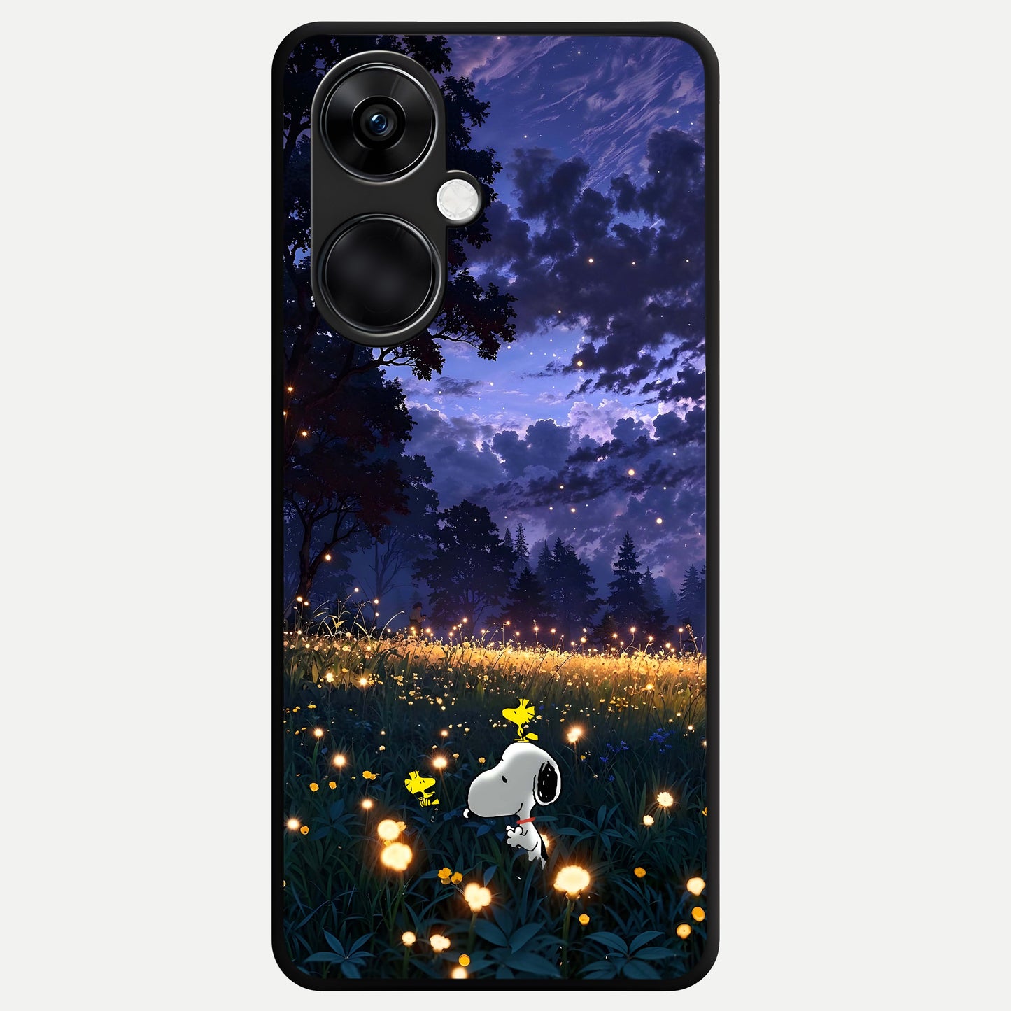  Firefly Meadow Magic Glass Case For Oneplus Nord CE3 back cover – full design glossy printed glass finish