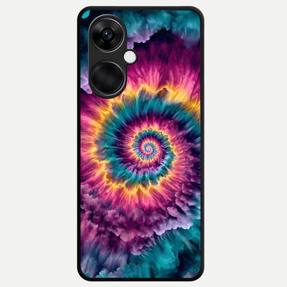  Galactic Spiral Burst Glass Case For Oneplus Nord CE3 back cover – full design glossy printed glass finish
