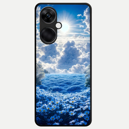  Heavenly Daisy Horizon Glass Case For Oneplus Nord CE3 back cover – full design glossy printed glass finish