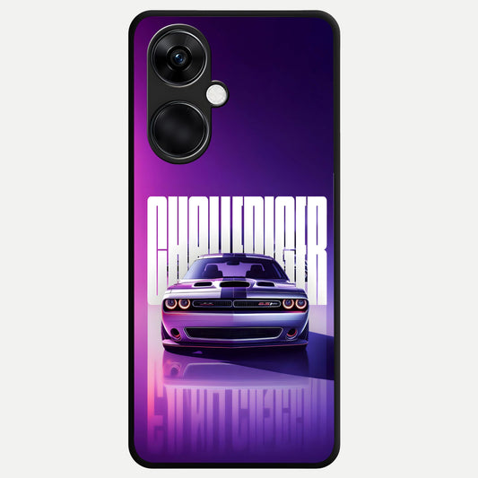  Midnight Muscle Ride Glass Case For Oneplus Nord CE3 back cover – full design glossy printed glass finish