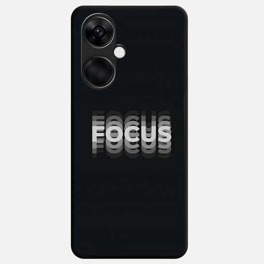  Mono Focus Vision Glass Case For Oneplus Nord CE3 back cover – full design glossy printed glass finish