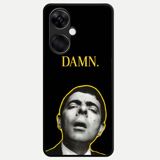  Mr Bean Damn Glass Case For Oneplus Nord CE3 back cover – full design glossy printed glass finish