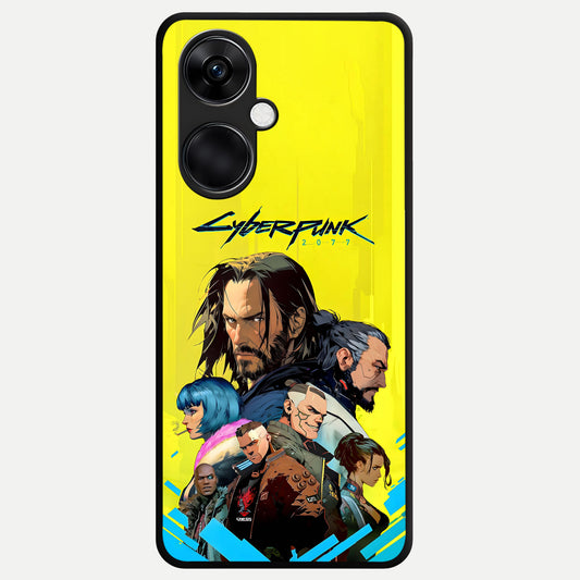  Neon Rebel Genesis Glass Case For Oneplus Nord CE3 back cover – full design glossy printed glass finish