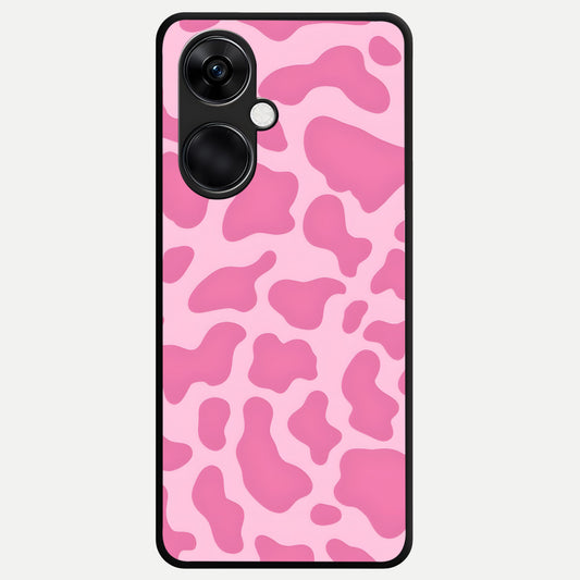  Pinkish Scenery Glass Case For Oneplus Nord CE3 back cover – full design glossy printed glass finish