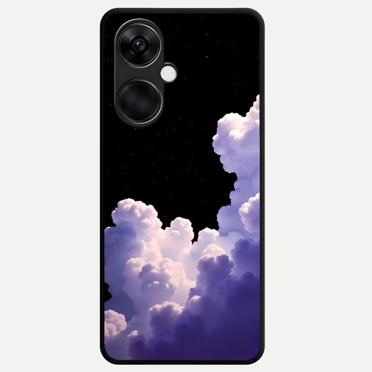  Starlit Night Whispers Glass Case For Oneplus Nord CE3 back cover – full design glossy printed glass finish