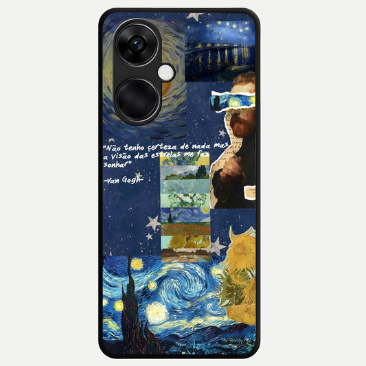  Starry Dream Vision Glass Case For Oneplus Nord CE3 back cover – full design glossy printed glass finish