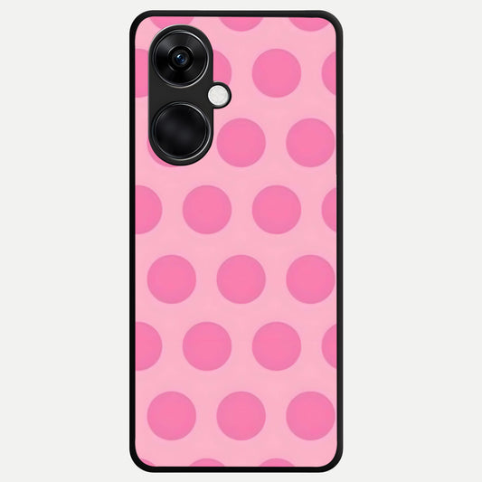  Sweet Dot Dreams Glass Case For Oneplus Nord CE3 back cover – full design glossy printed glass finish