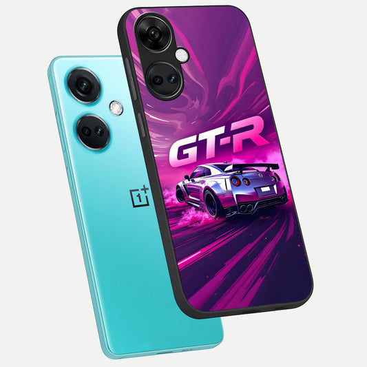  Speed Drift Legend phone case For Oneplus Nord CE3 showing premium glass back cover with detailed artwork