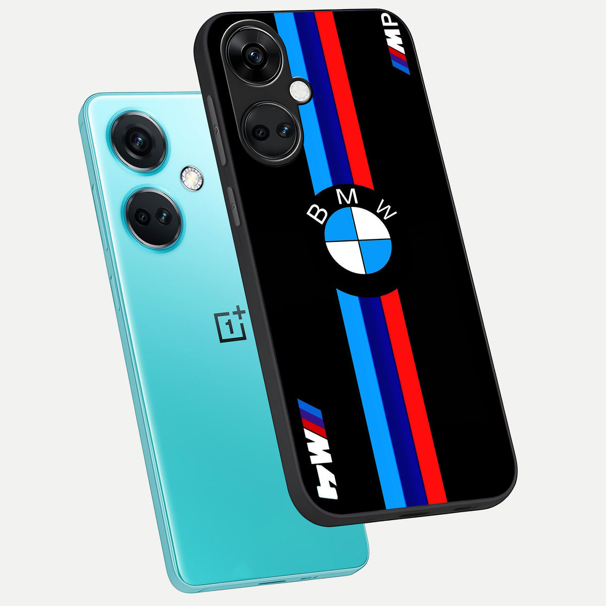  Turbo BMW Beast phone case For Oneplus Nord CE3 showing premium glass back cover with detailed artwork