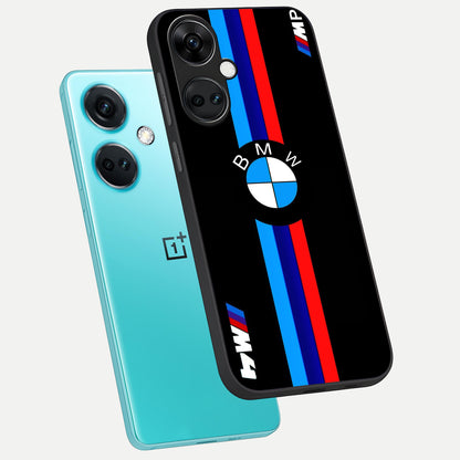  Turbo BMW Beast phone case For Oneplus Nord CE3 showing premium glass back cover with detailed artwork
