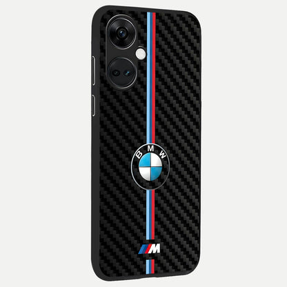  BMW Pattern back cover For Oneplus Nord CE3 slim fit glass case with vibrant aesthetic design