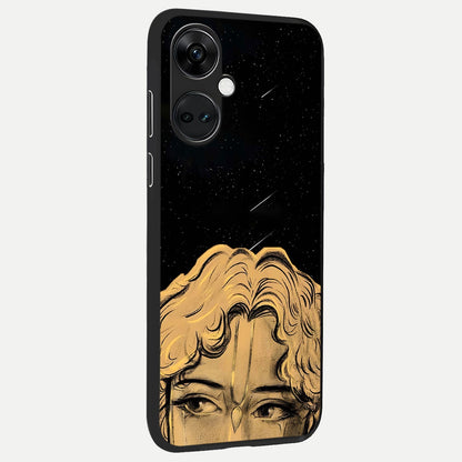  Celestial Gods Plan back cover For Oneplus Nord CE3 slim fit glass case with vibrant aesthetic design