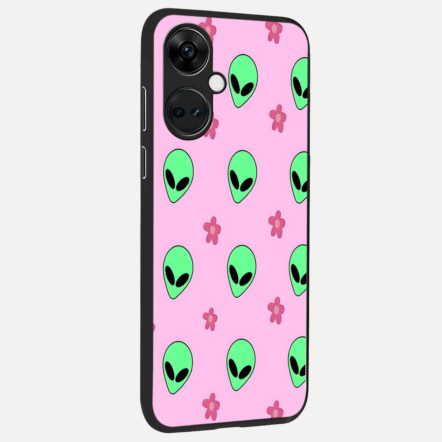  Cosmic Cute Crush back cover For Oneplus Nord CE3 slim fit glass case with vibrant aesthetic design