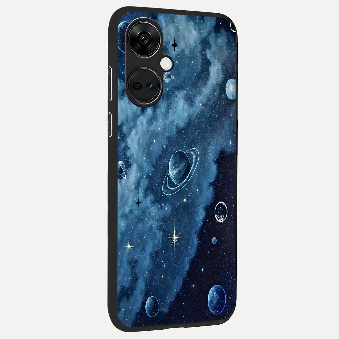  Galaxy Dream Space back cover For Oneplus Nord CE3 slim fit glass case with vibrant aesthetic design