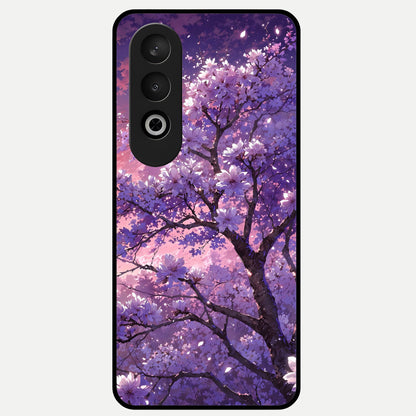  Blossom Tree Glass Case For Oneplus Nord CE4 back cover – full design glossy printed glass finish
