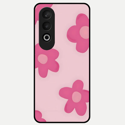  Candy Bloom Dreams Glass Case For Oneplus Nord CE4 back cover – full design glossy printed glass finish