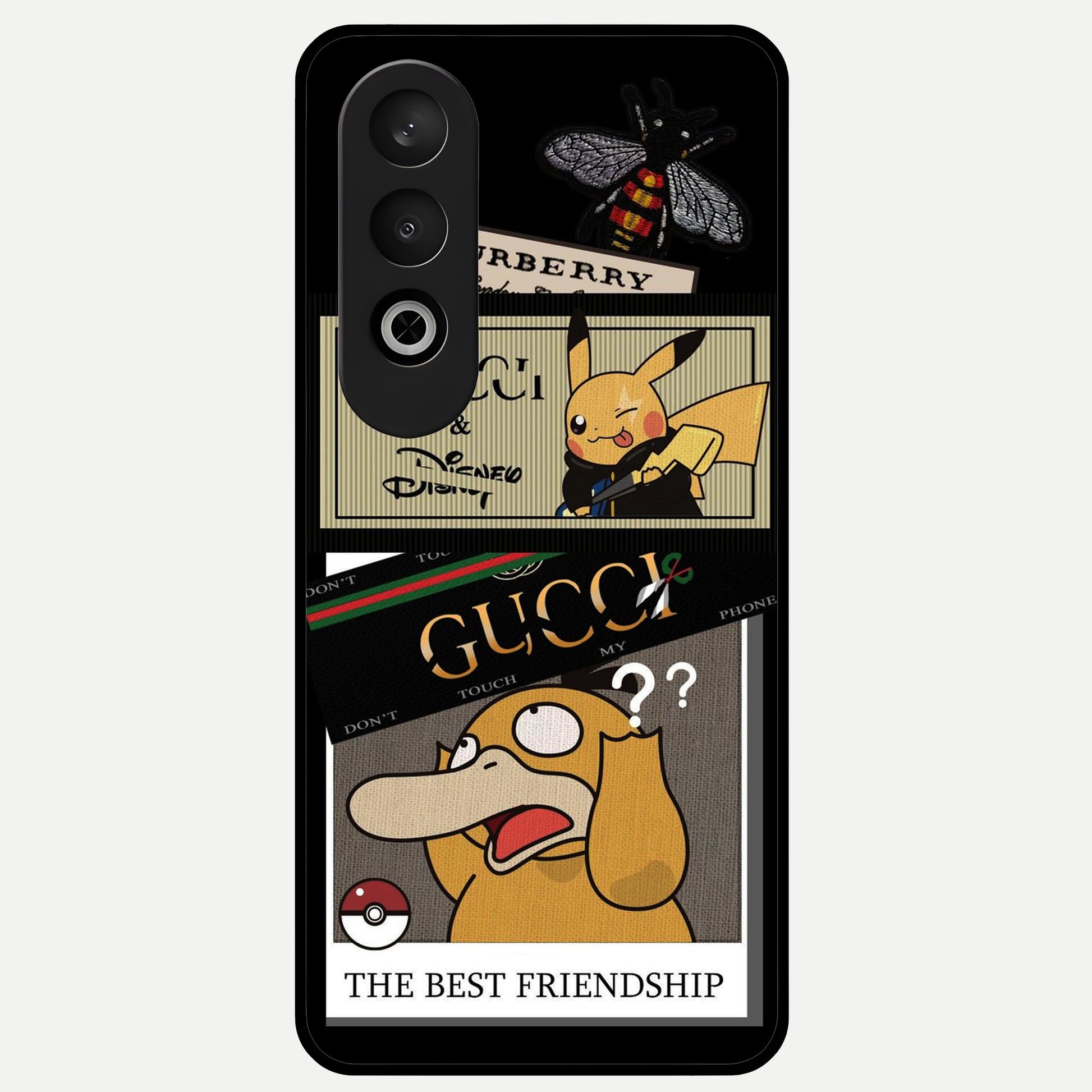  Cartoon Brand Play Mashup Glass Case For Oneplus Nord CE4 back cover – full design glossy printed glass finish