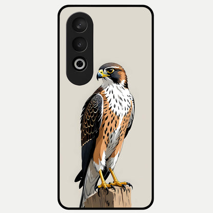  Clever Eagle Glass Case For Oneplus Nord CE4 back cover – full design glossy printed glass finish