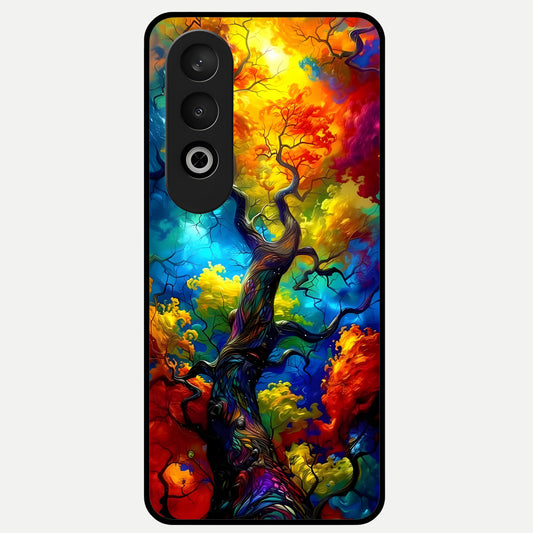  Colorful Soda Bottles Glass Case For Oneplus Nord CE4 back cover – full design glossy printed glass finish