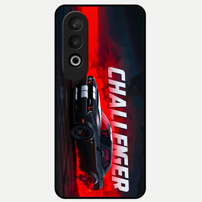  Crimson Challenger Fury Glass Case For Oneplus Nord CE4 back cover – full design glossy printed glass finish