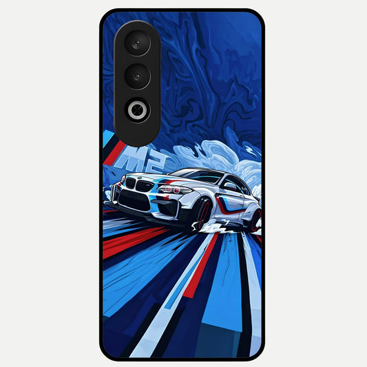  Drift Power Rush Glass Case For Oneplus Nord CE4 back cover – full design glossy printed glass finish