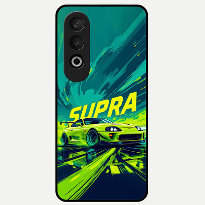  Electric Supra Thunder Glass Case For Oneplus Nord CE4 back cover – full design glossy printed glass finish