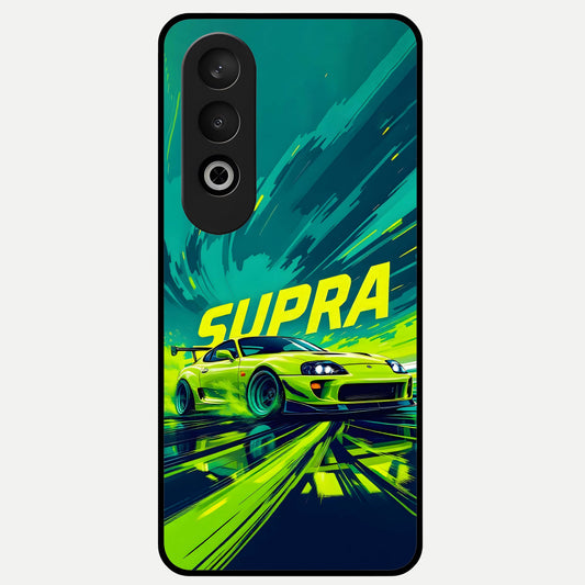  Electric Supra Thunder Glass Case For Oneplus Nord CE4 back cover – full design glossy printed glass finish