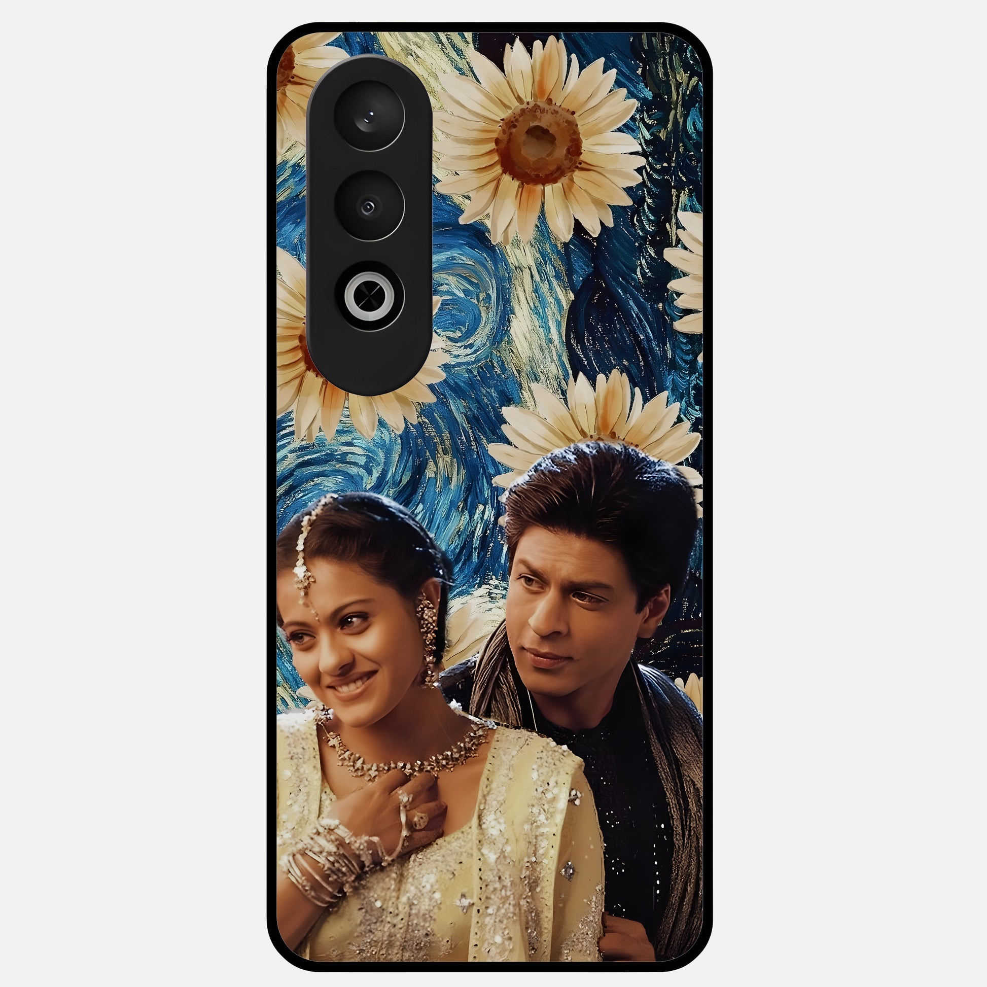  Eternal Love Story Glass Case For Oneplus Nord CE4 back cover – full design glossy printed glass finish