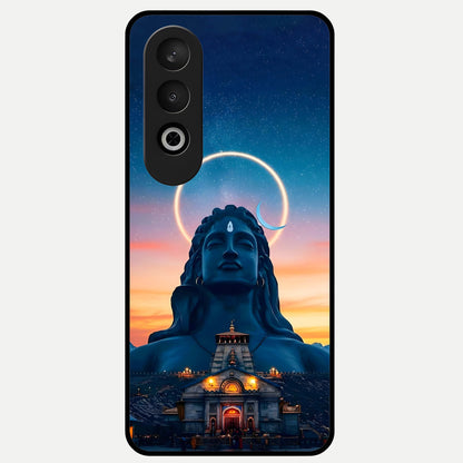  Eternal Shiva Aura Glass Case For Oneplus Nord CE4 back cover – full design glossy printed glass finish