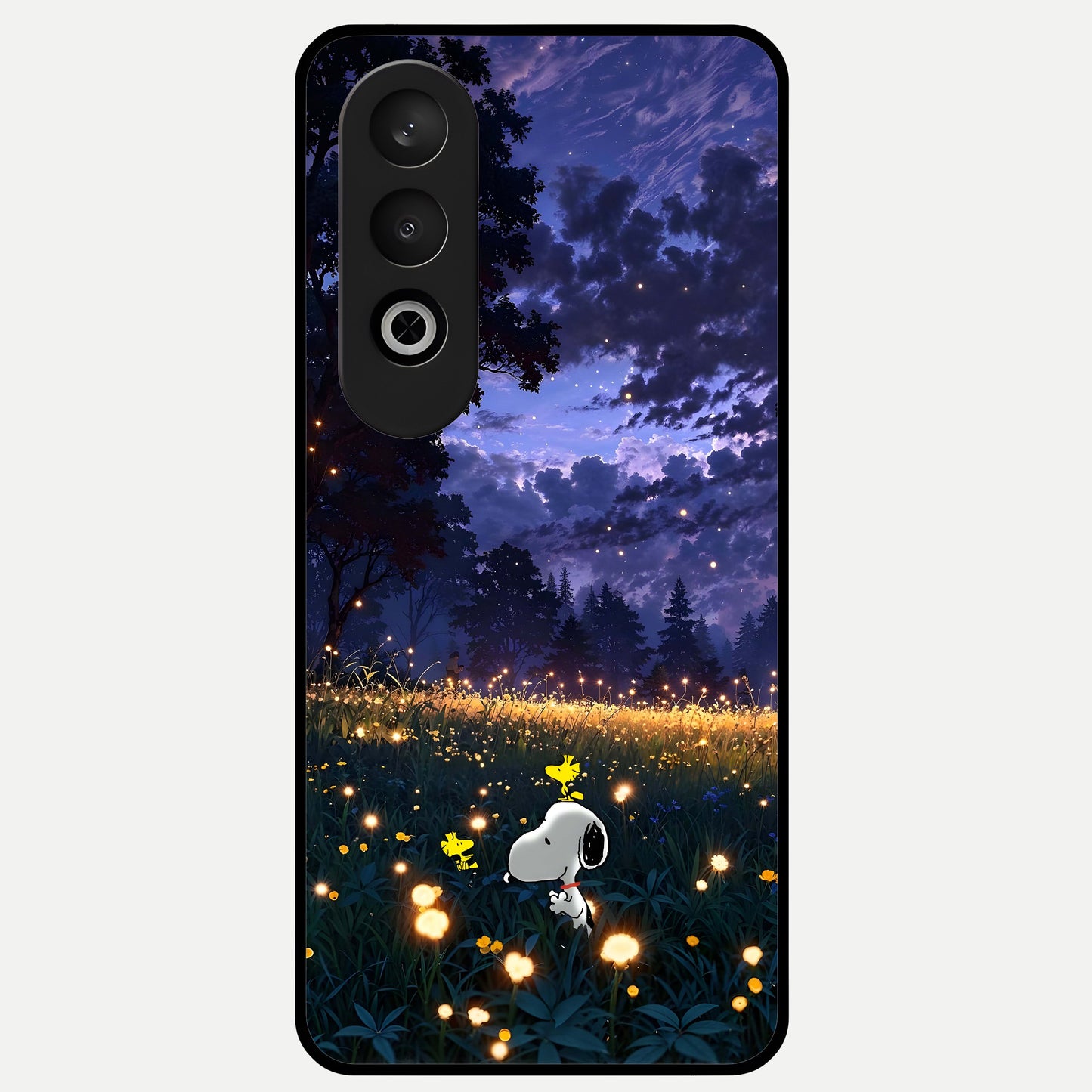  Firefly Meadow Magic Glass Case For Oneplus Nord CE4 back cover – full design glossy printed glass finish