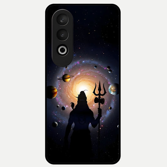  Galactic Shiva Vision Glass Case For Oneplus Nord CE4 back cover – full design glossy printed glass finish