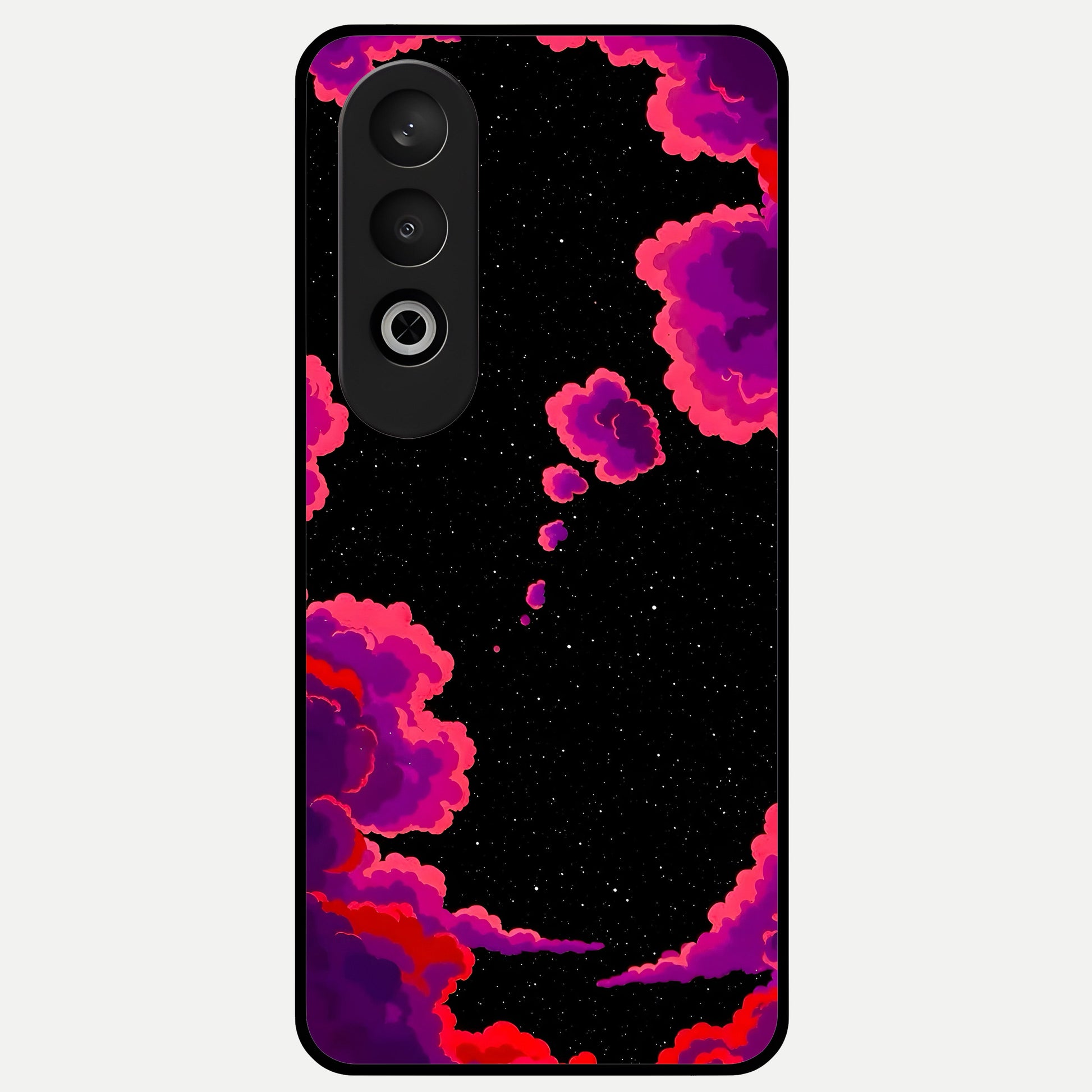  Galaxy Dream Frame Glass Case For Oneplus Nord CE4 back cover – full design glossy printed glass finish